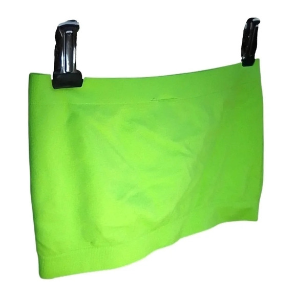 𝅺2 tube tops. Bright colors! 😎 Sizes: Orange Kiss M, green Itzon OS c12-13​​​​​ - Picture 4 of 8